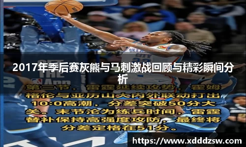 2017年季后赛灰熊与马刺激战回顾与精彩瞬间分析